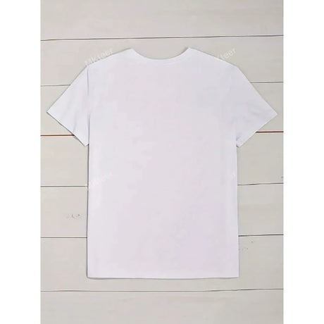 Shein - Person graphic t-shirt crew neck