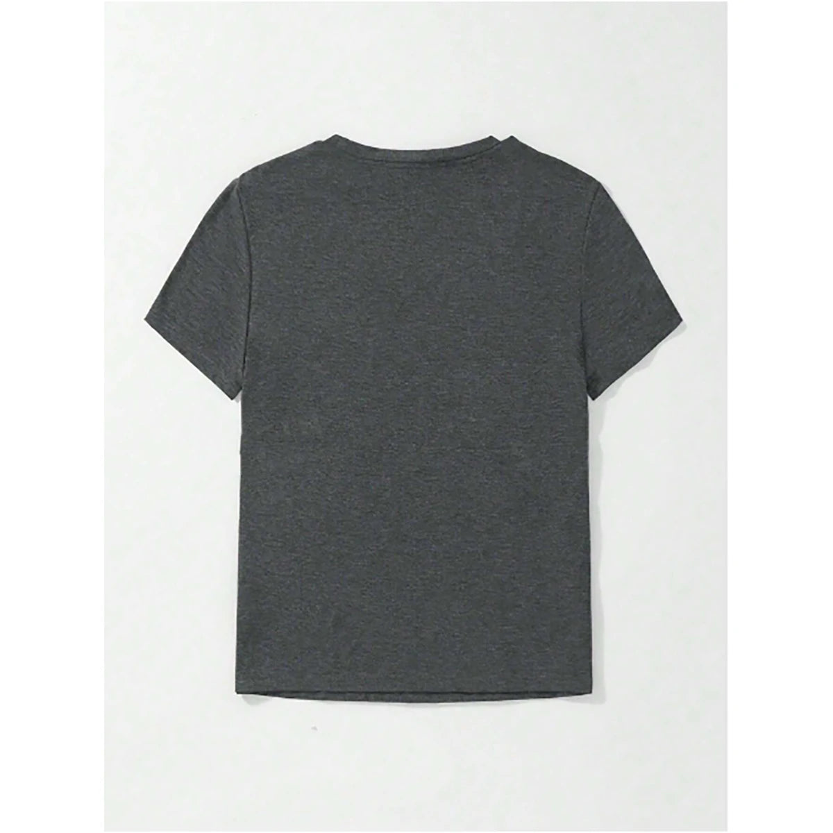 Shein - LUNE Crop Top Round Neck Electric Quantity Letter Print T-Shirt for Women Mum of 3 Kids