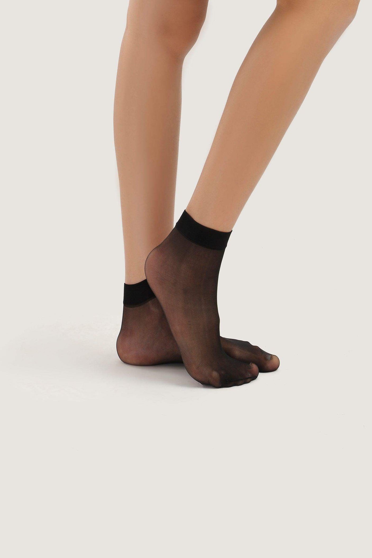 Carina -Voile Short Length Socks