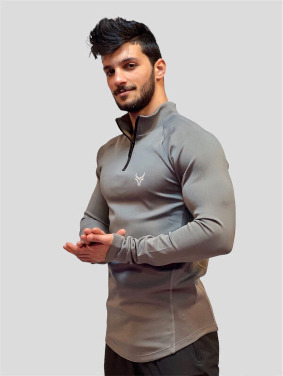 تاور - تي شيرت رياضي بأكمام طويله للرجال