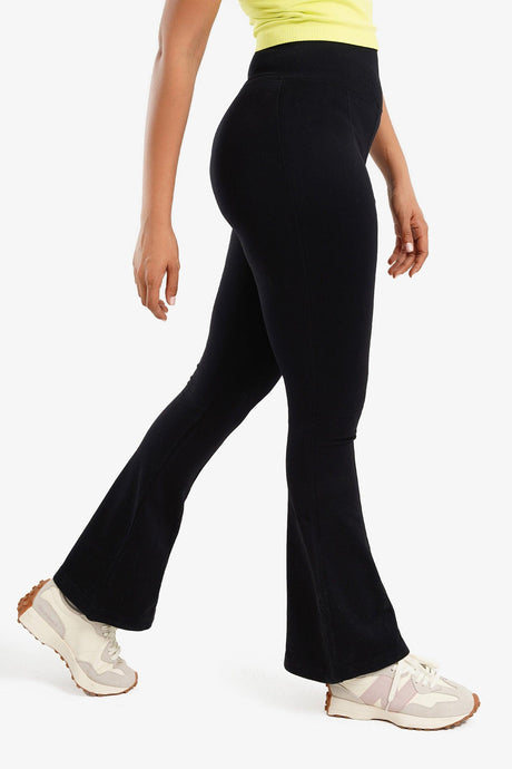 Wide Waist Flare Pants