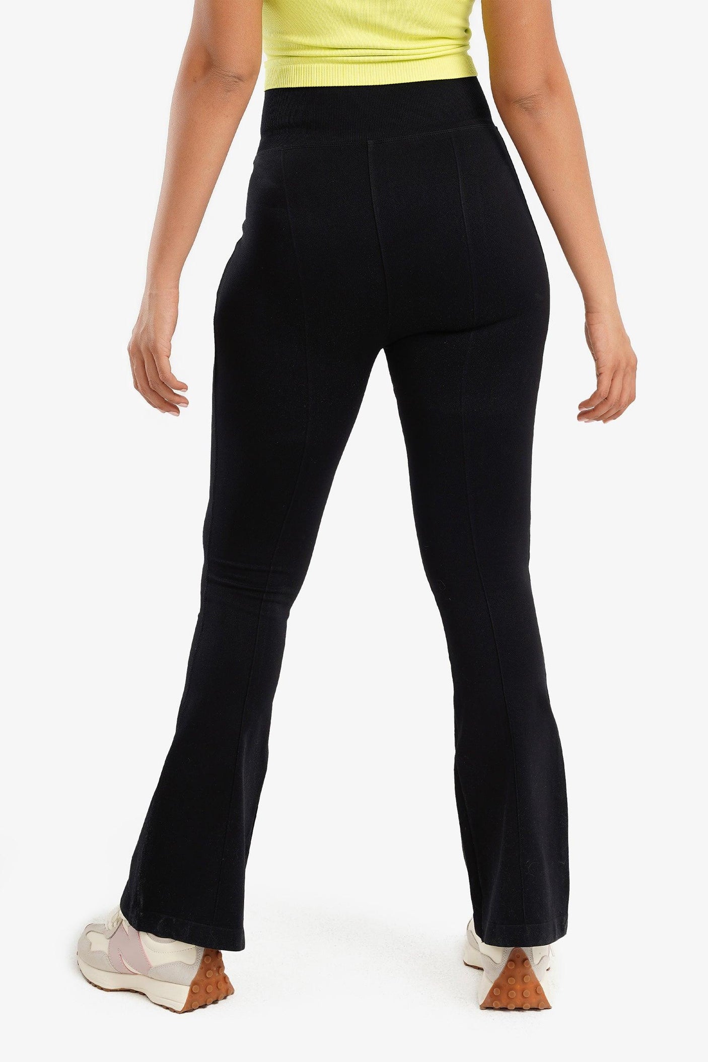 كارينا - بنطلون شارلستون بشريط وسط عريض