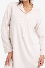 Carina - Velvet Relaxed Nightgown