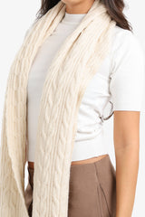 Carina - Braided Pattern Scarf
