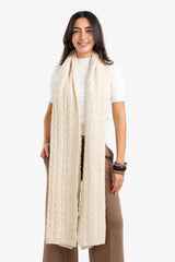 Carina - Braided Pattern Scarf