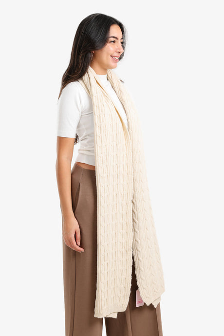 Carina - Braided Pattern Scarf
