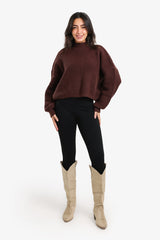 Carina - Classic Ribbed Pullover