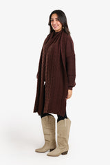 Carina - Braided Pattern Scarf