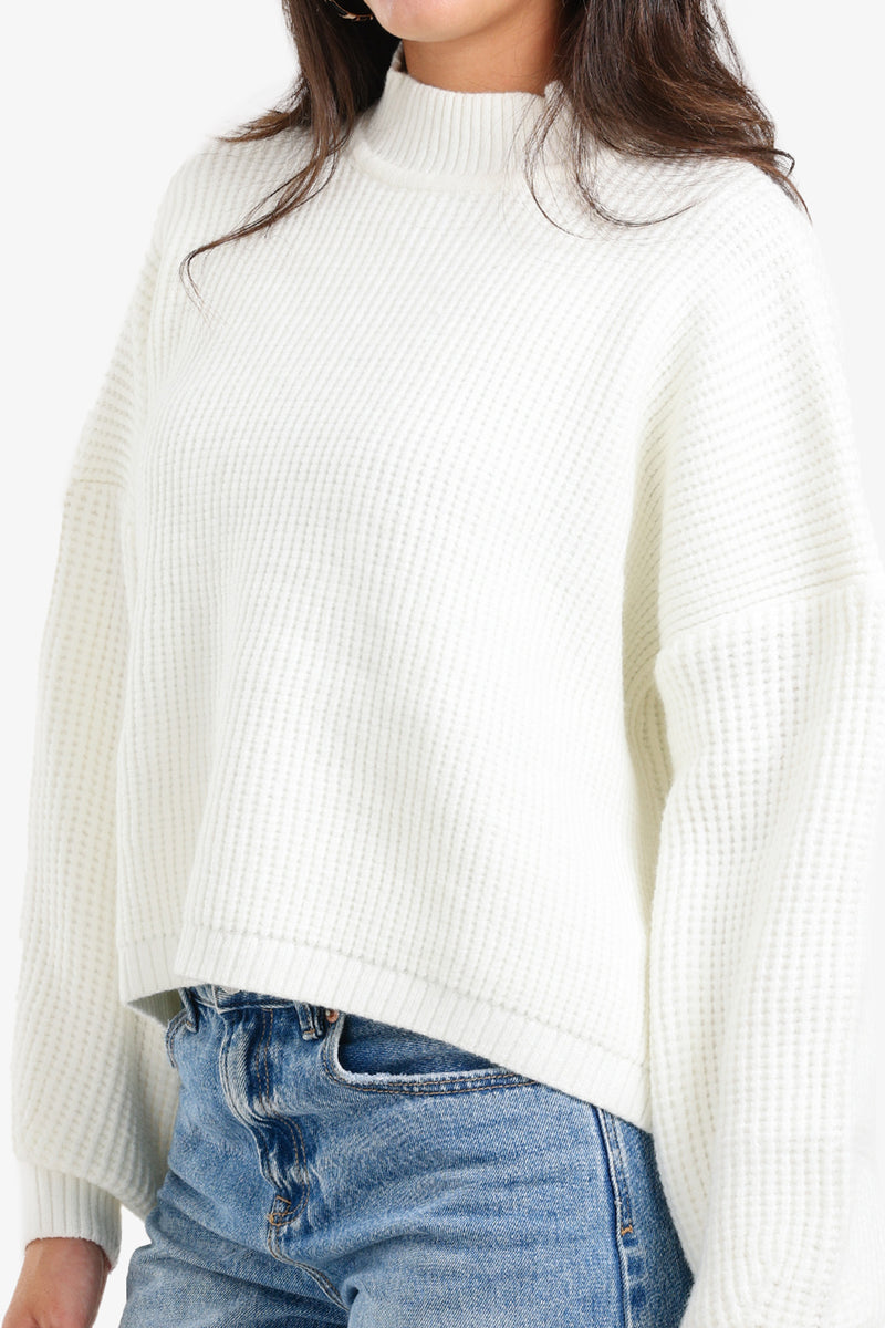 Carina - Classic Ribbed Pullover