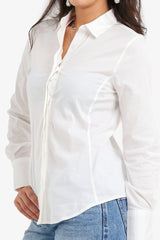 Carina - Asymmetrical Hem Shirt