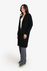 Carina - Relaxed Knee-Length Cardigan