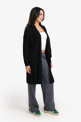 Carina - Relaxed Knee-Length Cardigan