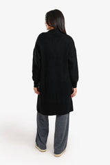 Carina - Relaxed Knee-Length Cardigan