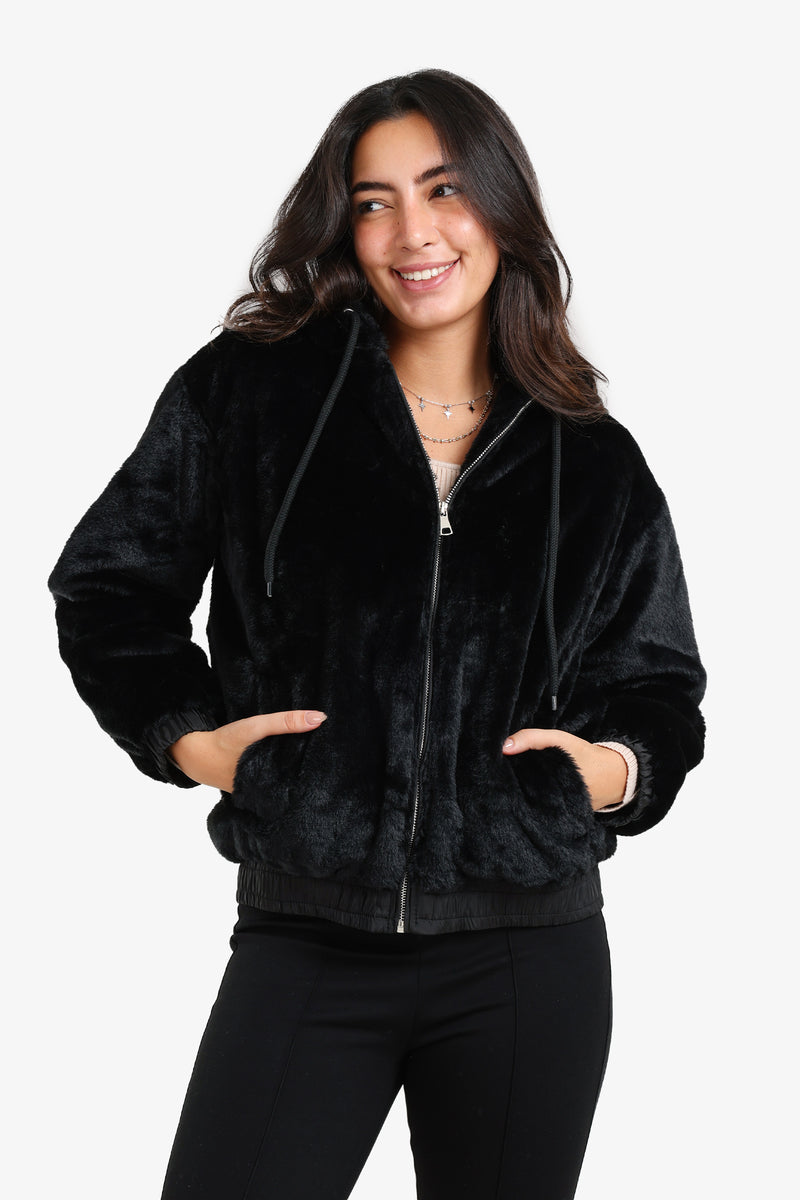 Carina - Cozy Hooded Jacket