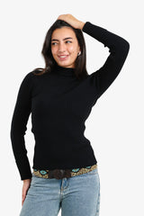 Carina - Ribbed Turtleneck Pullover