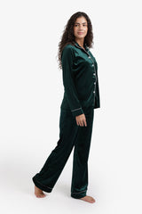 Carina - Classic Velvet Pyjama Set