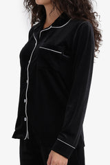 Carina - Classic Velvet Pyjama Set