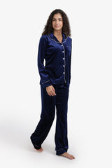 Carina - Classic Velvet Pyjama Set