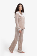 Carina - Classic Velvet Pyjama Set