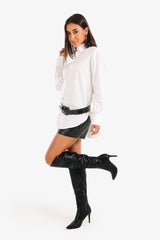 Carina - High-Low Relaxed Shirt