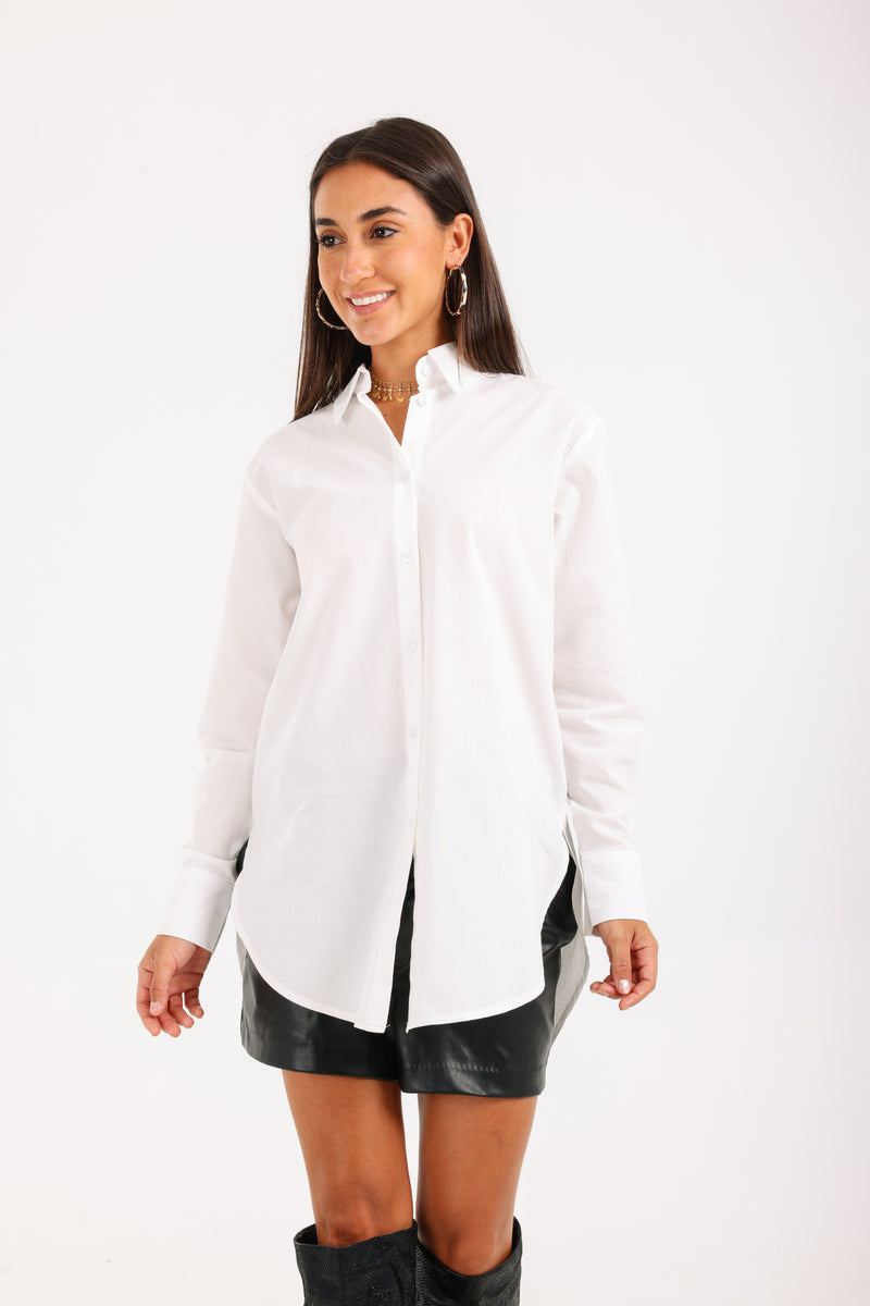 Carina - High-Low Relaxed Shirt