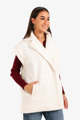 Carina - Relaxed Double-Breasted Vest