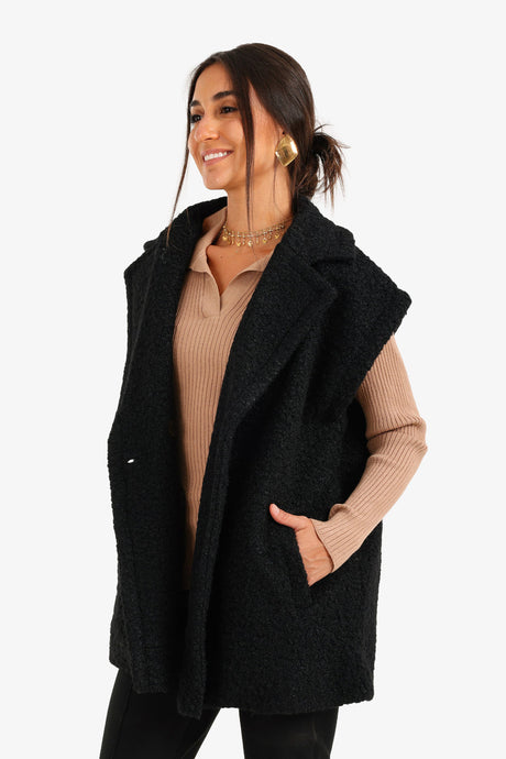 Carina - Relaxed Double-Breasted Vest