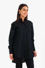 Carina - High-Low Relaxed Shirt
