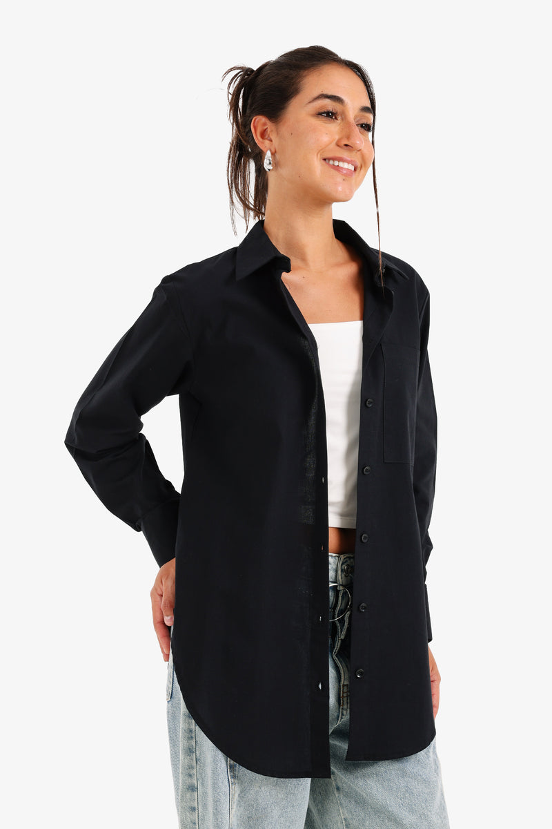 Carina - Asymetrical Hem Shirt