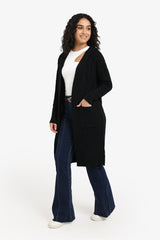 Carina - Hooded Midi Cardigan