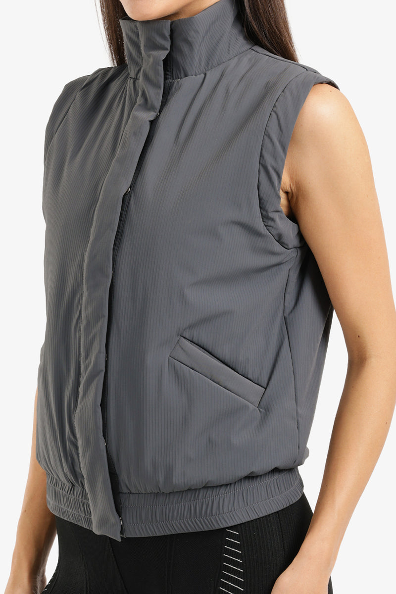 Carina - Padded Sleeveless Lounge Vest