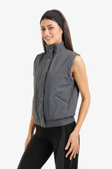 Carina - Padded Sleeveless Lounge Vest