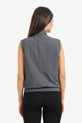 Carina - Padded Sleeveless Lounge Vest