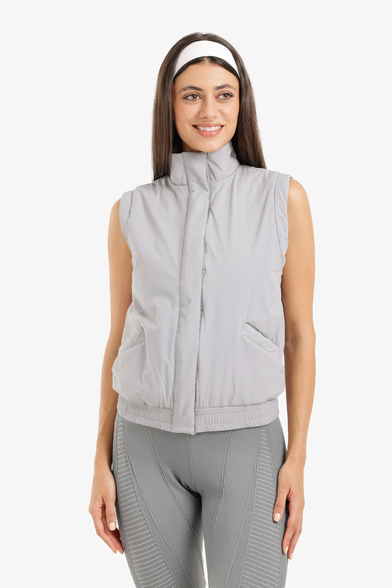Carina - Padded Sleeveless Lounge Vest
