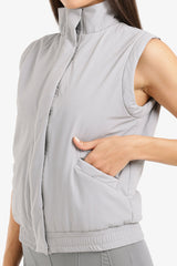 Carina - Padded Sleeveless Lounge Vest