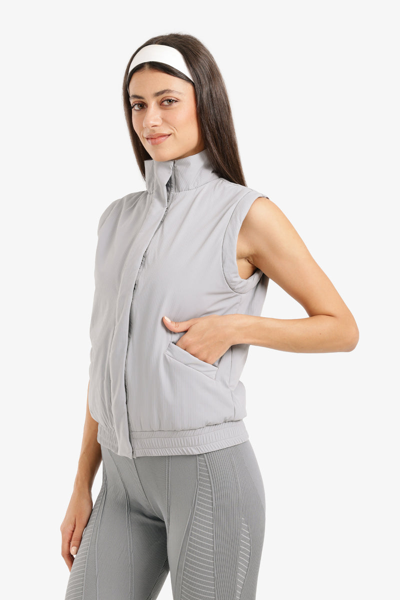 Carina - Padded Sleeveless Lounge Vest