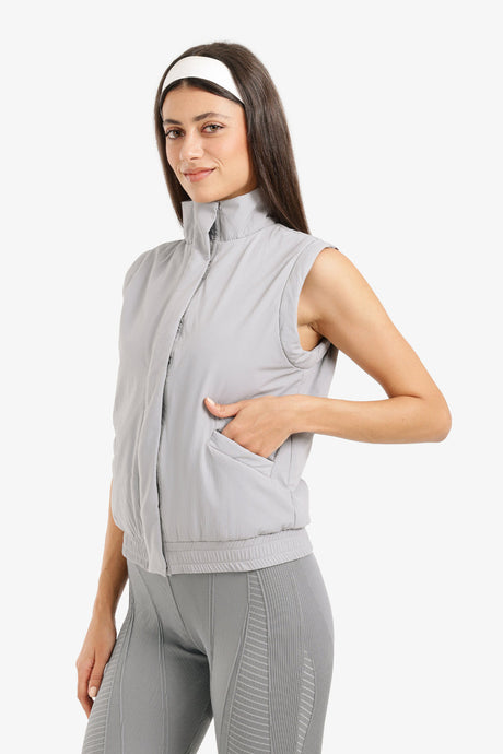 Carina - Padded Sleeveless Lounge Vest