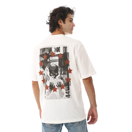 White Rabbit -†Short Sleeves White T-Shirt
