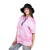 White Rabbit -Slip On Oversized Cotton T-Shirt for women