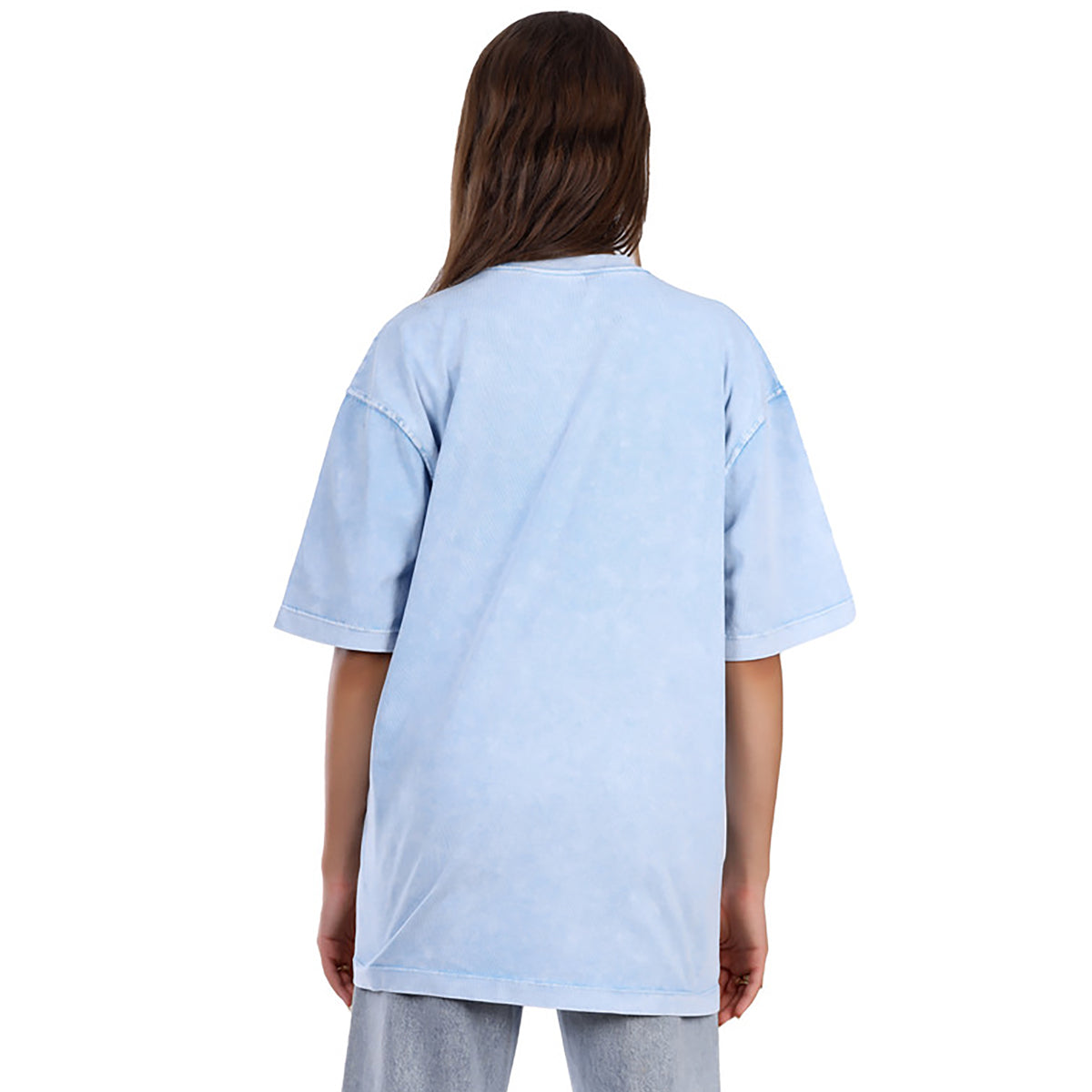 White Rabbit -Slip On Oversized Cotton T-Shirt  for women