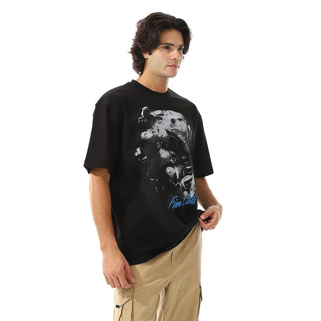White Rabbit - Printed Short Sleeves T-shirt for men