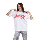 White Rabbit -Comfy Round Neck T-shirt  for women