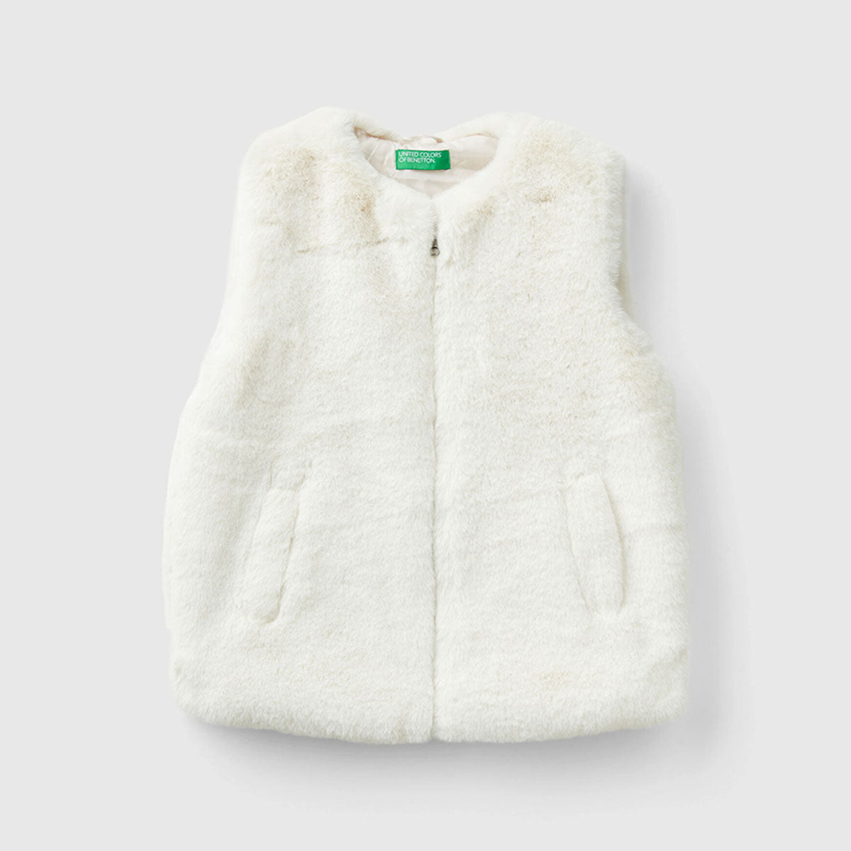 United Colors Of Benetton - Faux fur vest - Sold by FIG