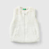 United Colors Of Benetton - Faux fur vest - Sold by FIG