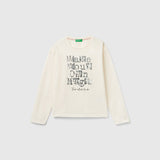 United Colors Of Benetton - T-shirt in warm organic cotton - Sold by FIG