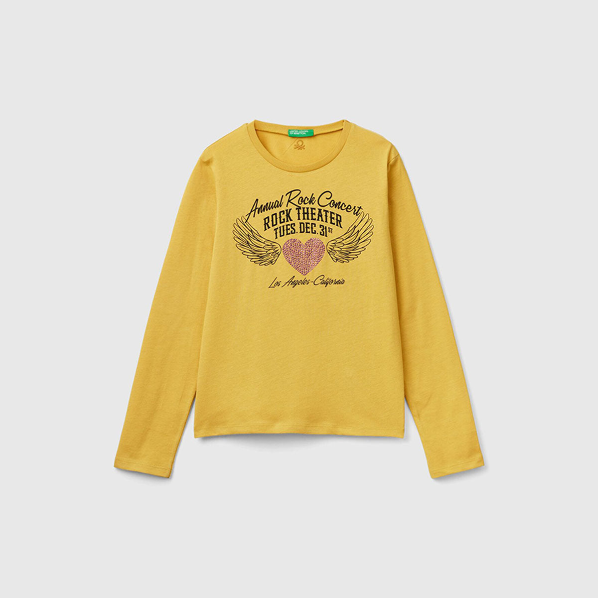 United Colors Of Benetton - T-shirt with stud applique - Sold by FIG