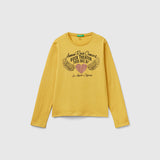 United Colors Of Benetton - T-shirt with stud applique - Sold by FIG