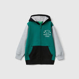 United Colors Of Benetton - Sweatshirt with lined hood - Sold by FIG