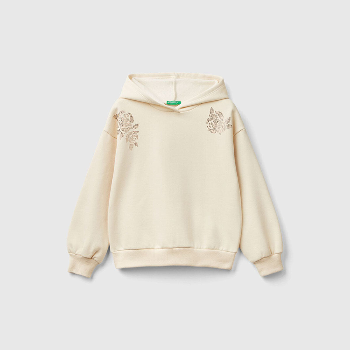 United Colors Of Benetton - Sweatshirt with studs - Sold by FIG