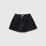 United Colors Of Benetton - Brushed jean shorts - Sold by FIG